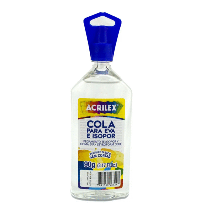 Cola para EVA e Isopor 90grs Acrilex 17390 - Imagem 1