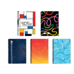 Caderno Pauta Ampliada 100fls Capa Dura - Baixa Visão 01 und