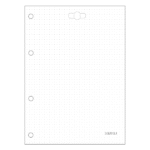 Bloco Pontilhado 63G/m2 50fls 200X275mm - BP001