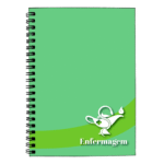 Caderno Universitário 80 Folhas Profissões - Enfermagem