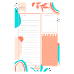 Planner Diário Bloco 50fls 135x210mm - PL007BL