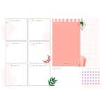 Planner Semanal Bloco 50fls 180x250mm - PL002BL
