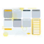 Planner Semanal Bloco 50fls 180x250mm - PL005BL