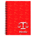 Caderno Colegial 80 folhas Profissões - Direito
