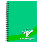 Caderno Colegial 80 folhas Profissões - Enfermagem