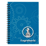 Caderno Colegial 80 folhas Profissões - Engenharia
