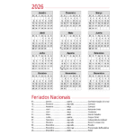 Agenda Anual Colors 2026 - Imagem 4